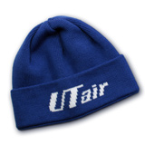 Шапка с логотипом 'UTair', с отворотом арт:1056